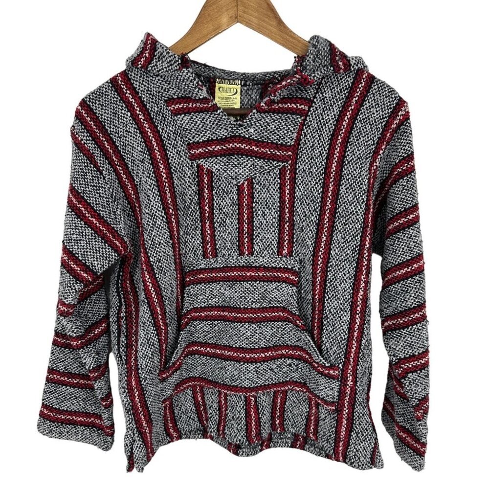 Vintage 90's Franks Textiles Baja Hoodie Size S